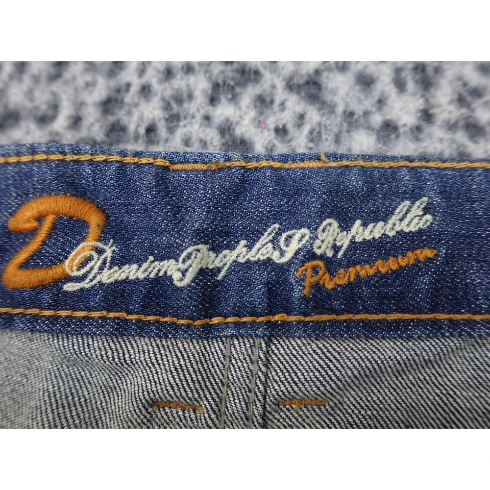 DPSR Denim Peoples Republic Jeans Mens XL Blue Acid Wash Straight Aspire 1117